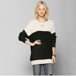 BDG Oversized Colorblock Sweater
